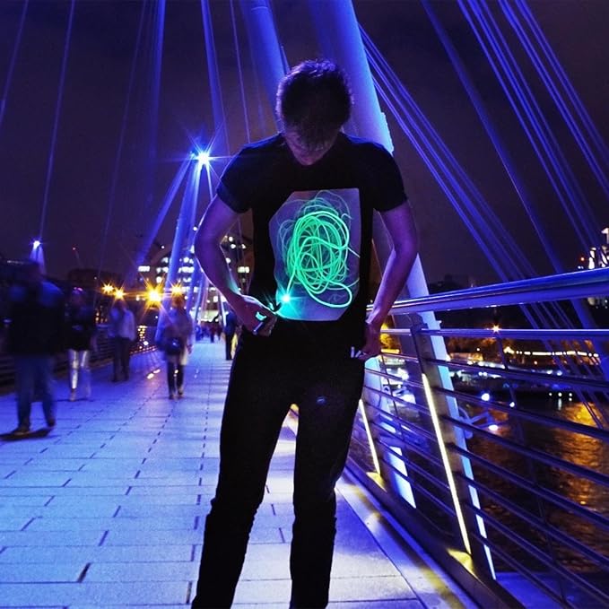 Interactive Glow Shirt – Write with Light (By Illuminated Apparel)